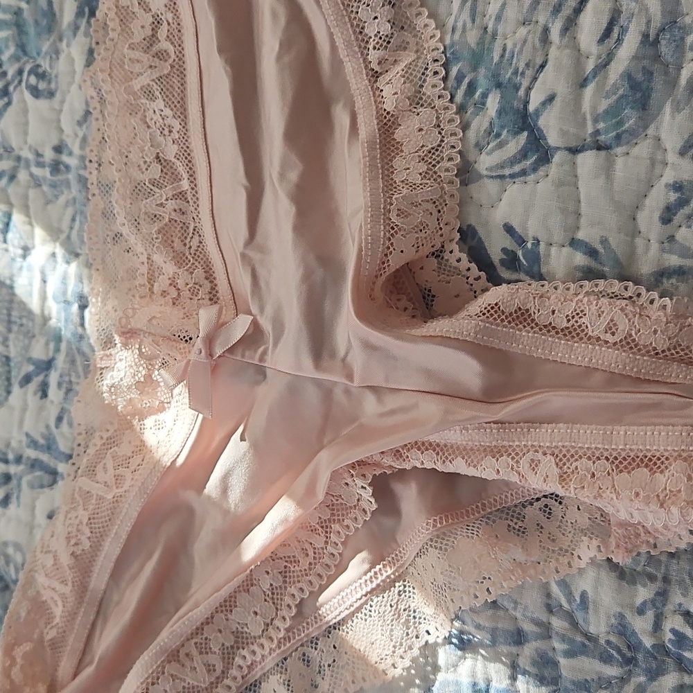 Victoria's Secret Lace Panties - Pink, Black, Burgundy, White - Picture 10 of 10